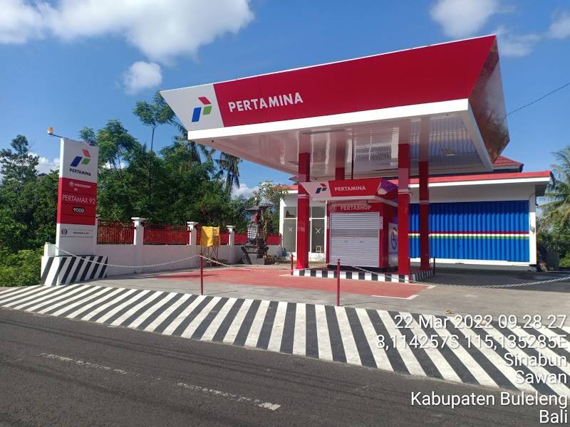 Foto SPBU Pertamina Sinabun