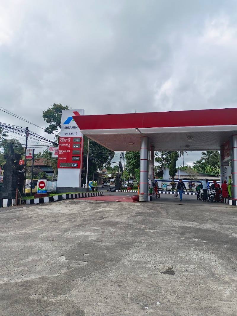 Foto SPBU Pertamina Jalan Raya Denpasar - Singaraja
