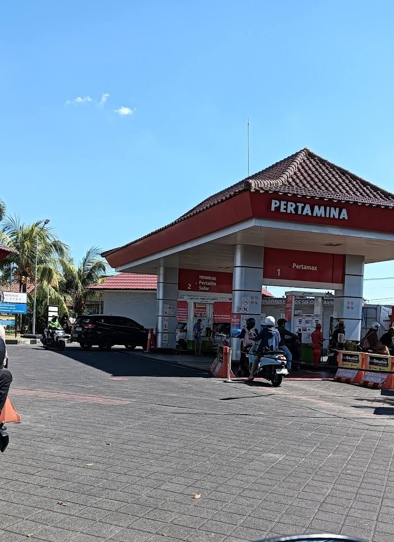 Foto SPBU Pertamina Jalan Raya Canggu