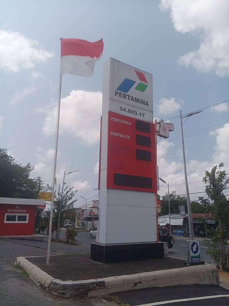 Foto SPBU Pertamina Jalan Teuku Umar Barat